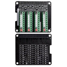 Módulo de LED de Status Ultra-Pequeno RPi GPIO e Bloco de Terminais para Expansão de Indicadores da Série para Raspberry Pi