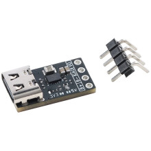 UPS Power Module with Type C 3.3V 5V Output 1.5A Lithium Battery Charging 5V