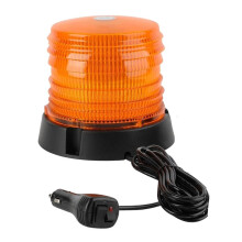LED Waarschuwingsflits Beacon Lichten, 60 LED Amber Waarschuwingsveiligheidsflitslichten met Magnetisch en 16 Ft Snoer