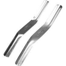 2 Pcs Double Ended Brick Jointer, Brick Jointer Tools for Masonry, Bricklaying (1/2" X 5/8")