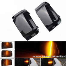1Pair Car LED Dynamic Turn Signal Mirror Light for Boxer Jumper RELAY Truck Ducato RAM PROMASTER