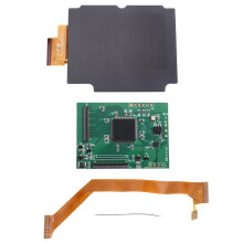 New GBASP IPS LCD 2.9 "IPS High Brightness LCD and Shell Kit for Gameboy Advance SP No Need Cut