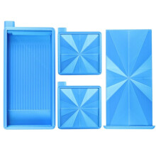 Diamond Painting Tool Set, Multi-Function Flip Drill Tray with Sorting Grooves, Storage Lid