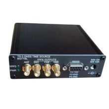 BG7TBL TS-3 Fuente de Tiempo Reloj Fuente 1PPS 0-3.3V 3-Canal Puerto SMA LEA-M8T GNSS GPS Beidou Temporización de Pulso Segundo EU PLUG