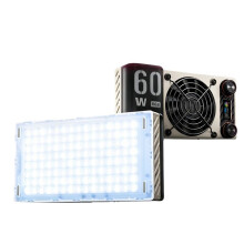 ZHIYUN M60 Ultra 60W Pocket Fill Light Draagbare Buiten Vul Handheld Licht 2500-10000K RGB Volledige Kleur LED Vul Licht voor Vlog