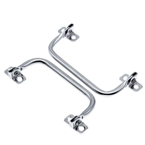 5pcs Foldable Pull Handle Metal Lifting Grip for Aviation Case Tool Box Equipment Storage Cabinet Carry Handle