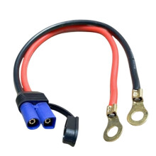 EC5 Till O-Typ Terminalmotorcykel Nödstartkabel Hög Effekt 10AWG-Linje EC5 Hane Kontaktkabel 1M