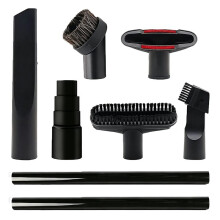8Pcs Vacuum Attachments for Accessories with 32mm/ 1.25" Extension Wands, Vacuum Hose Adapter and Crevice Tool