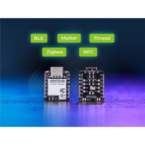 Seeed Studio XIAO NRF54LM20A Ultra-Low-Power Wireless Development Board Support BLE 6.0, Matter, Thread, Zigbee Un-Soldered 1