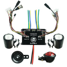 FLIPSKY FT85BD 100A ESC met Licht+Speaker Kit NON-VESC voor Elektrische Skateboard/Scooter/Ebike Snelheidsregelaar/E-Motorfiets
