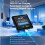 Zigbee 3.0  Home Tuya App Remote Control 4-Inch Touchscreen  with Type-C 30w Fast Charging Black EU Plug 2
