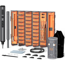 138-in-1 Electric Screwdriver Set Cordless, Rechargeable ScrewDriver,Repair Tool Kit for Electronics, Camera, Watch