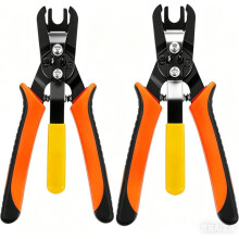 2pcs Air Removal Tool Pliers, Push to Connect Fittings Disconnect Tool for 1/4" 5/16" & 3/8" 1/2" Air Hose