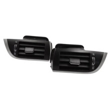 1Pair Black Dash Air Conditioner Vent Grille 55650-06151 55670-06151 for Camry 2012-2017 A/C Air Outlet Vents