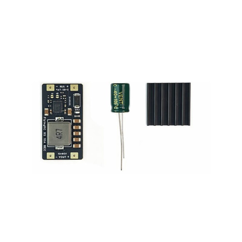 Module Régulateur de Tension BEC 5V 10A 8S avec Dissipateur de Chaleur pour Drone RC FPV