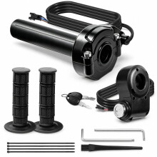 Full Twist Throttle with Rolling Bearing, Plug and Ebike Throttle for Ridstar Q20/Q20Pro/H20 Electric Dirt Bike