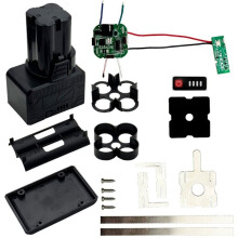 16,8V Elektrowerkzeug-Batteriefach 8x18650 Batteriefach 16,8V Lithium-Batteriefach Leiterplatte PCB mit -Ladeanschluss