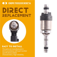 Nuevo Inyector de Combustible 1100200XEC16 28435944 para Great Wall para H6 H4 WEY VV5