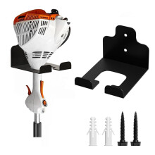 Garage Organizer Trimmer Rack,Garden Power Tool Hanger Weed Whackers Holder Wall Mounted for Grass Trimmer,Hedge Trimmer