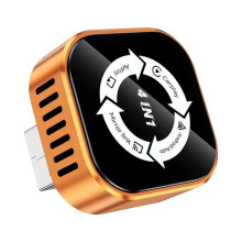 Adaptador USB de Sistema Inteligente para Coche CarPlay Inalámbrico 4 en 1 AI Box Airplay/Enlace de Espejo/ para Android Auto/Carplay B