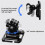 Quick Release Base 1/4 Screw Mount Action Camera Aluminum Adapter for Vest Backpack Strap Belt 7