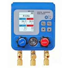 0-6000 KPa Kälte-, HLK- und Temperaturmessgerät, Digitalmultimeter, Vakuummeter, Kältemittelflüssigkeitsservice