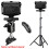 7.5 Inch Portable Teleprompter, Handheld/Desktop/Monitor Mode, Supports Remote Control for Smartphone Tablets Camera 8