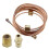 Kit de Manômetro de Pressão de Óleo Mecânico de 72 Polegadas com Tubulação de Cobre e Conexões para Modificação de Manômetro 1