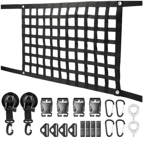 Off Road 4x4 Car Interior Ceiling Storage Net Set for 2018+  Jimny Jb64 Jb74