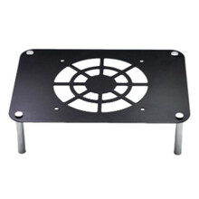 Routers Cooling Base Multipurpose Heat Dissipation Rack Set-Top Box Bracket Routers Cooling Rack Black