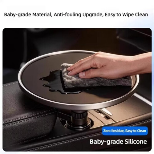 Multifunctional Car Cup Holder Extension Bracket Small Tray for Auto Dining Tray Storage 360 Rotatable Car Small Table 2