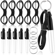 15 Pcs Small BadgeScissors for Nurses Set Foldable Travel Portable Shears Gift for Nurse Students Pen Bulk