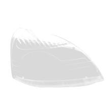 Scheinwerfergehäuse, Frontscheinwerferlinse, Transparenter Lampenschirm, Lichtmaske für Clio 2003-2007, Rechts