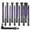 13Pcs  End Hex Bit 75mm 1/4 Inch Hex Shank with Double-Ended Socket Hexagonal Drill Bit   Screwdriver Bit 1