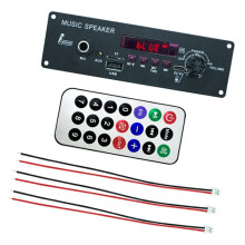 Płytka Wzmacniacza 3.7V do Tańca w Kwadratach, Głośnik 10W+10W, Wzmacniacz Raido, Wsparcie dla , AUX, U-Dysk, DIY do Kina Domowego