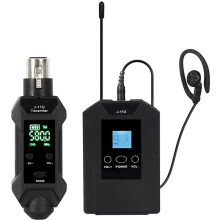 J-11U Wireless in-Ear Monitor Stereo Stage Return Frequency Selectable for Singer Guitar Studio Band Performance