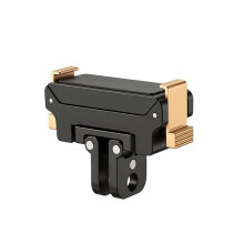 Actionkamera 360 Rotationsmagnetisk Snabbkoppling för för Osmo Action 6/ för Action 6, Adapter med 1/4" Gänga