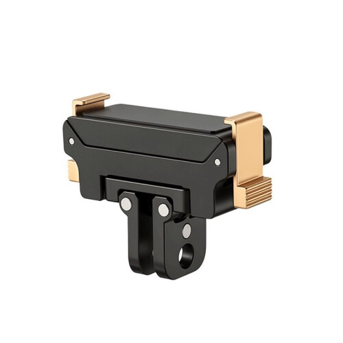 Action Camera 360 Rotation Magnetic Quick Release Mount for  Osmo Action 6/  Action 6, Adapter with 1/4" Thread