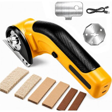 Cordless Electric Scissors,Rechargeable Cardboard Cutter, 4V Electric Box Cutter for Cardboard Box, Plastic, Leather