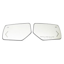 Rearview Mirror Lens with Heated LED Lights Blind Spot 22753635 22976556 for Escalade Suburban