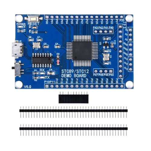 STC89C52RC Core Board Development Board 51 SCM Minimum System Board Core Development Learning Board CH340 Micro USB