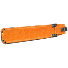 Flame-Resistant Electrode Bag, Cowhide Leather Welding Rod Holder, Wearable Thickened Storage Pouch,Welding Rod Storage
