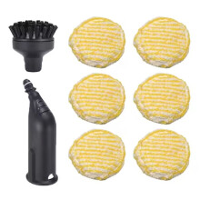 Ersatz-Nylonbürste für Easyfix SC1 SC2 SC3 SC4 SC5 SC7 Dampfreiniger-Zubehör Rundkopf-Düsen Bürsten