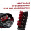 Auto Ignition  Panel Start Push Button LED Indicator for Racing Car Vehicles 12V 20A 5 Rocker Toggle  Panel 6