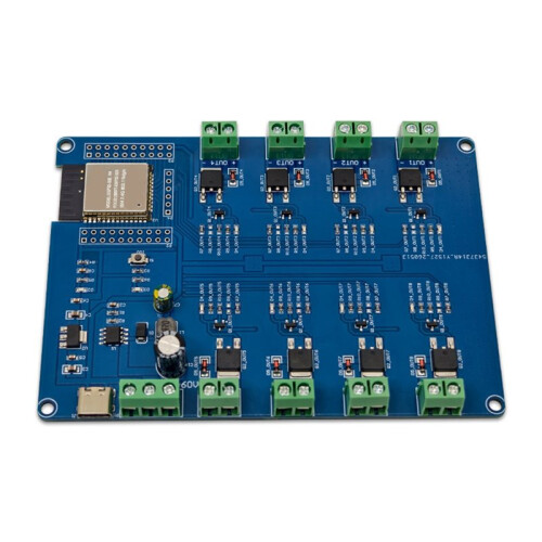 ESP32 8-CH MOS  Module DC5-60V WiFi  Development Board 8-Way MOSFET Controller for