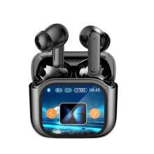 AI   5.4 Kopfhörer 144 Sprachen Geräuschunterdrückung Headset Instant Übersetzer Stimme Echtzeit in-Ear Schwarz