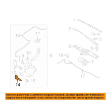 Windshield Washer Fluid Level Sensor 7T4Z-17B649-AA for Taurus Flex MKT MKS MKX Accessories