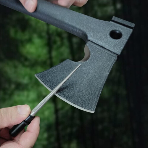Tapered Diamond Knife Sharpener Rod for Fish Hook, Gut Hook and Needle Sharpener, 2 Packs 2