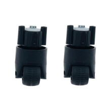 2PCS Roue Universelle pour Aspirateur de  pour  X60 Ultra Pièces de Roue de Guidage de Remplacement