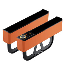 Organizador de Caixa de Armazenamento para Assento de Carro com Carregamento Super Rápido, Preenchimento de Fenda Do Assento, Caixa de Descanso de